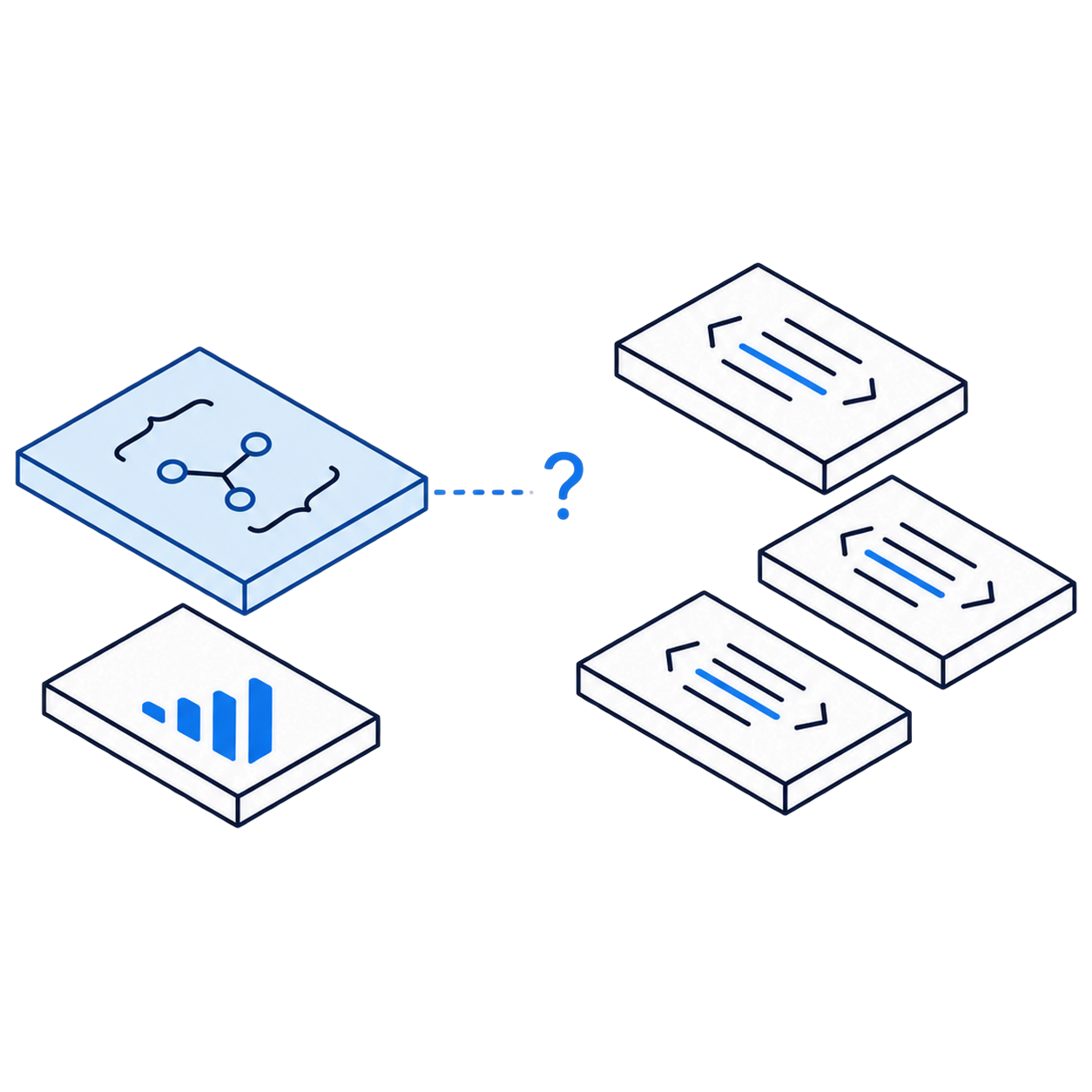 Ad-hoc AI experiments across individual developers with unclear metrics and stalled team adoption